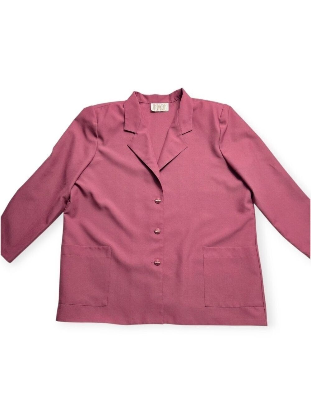 Image Vintage 80s Longline Blazer Jacket 22W